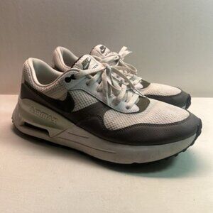 Men’s 12 Nike Air Max Running Shoes Air System White Slate Gray